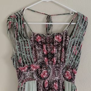 Free People floral maxi dress